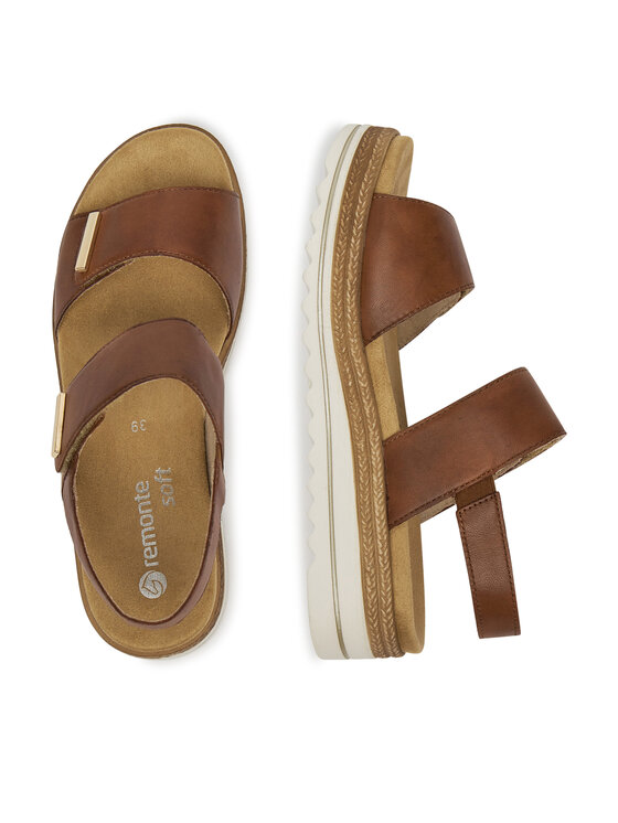 Remonte Remonte Sandalen CEO-D0Q59-24 Braun