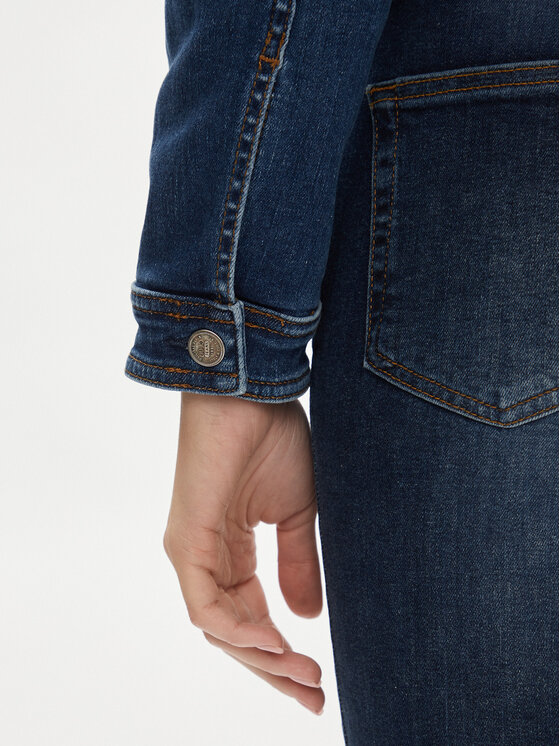 Liu Jo Liu Jo Džinsinė striukė UA4046 D4615 Mėlyna Regular Fit