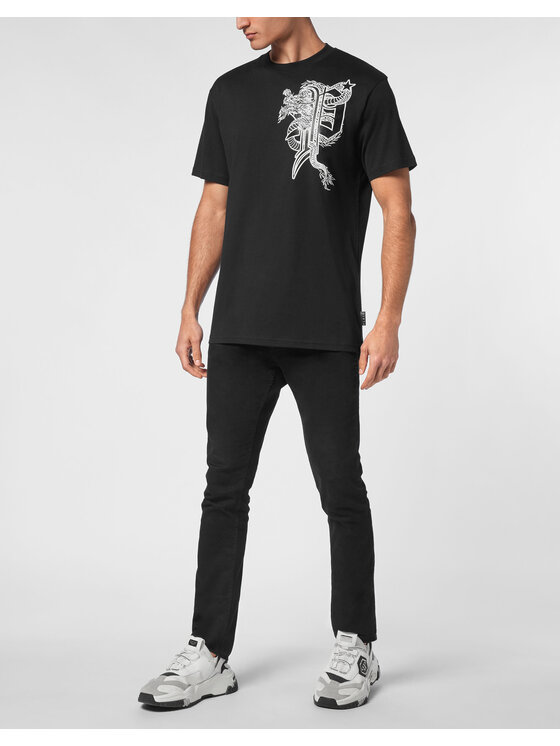 PHILIPP PLEIN PHILIPP PLEIN T-shirt 11643 Nero Regular Fit