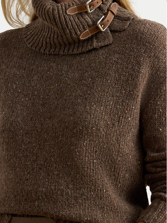 LAUREN RALPH LAUREN LAUREN RALPH LAUREN Rollkragenpullover 200979663002 Braun Relaxed Fit