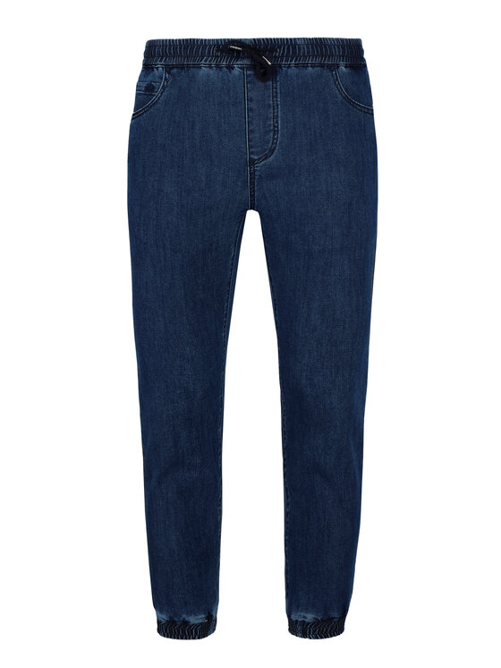 Volcano Volcano Joggery D-ROGGER Niebieski Regular Fit