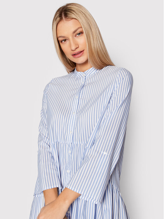 ONLY ONLY Marškinių tipo suknelė Ditte 15198487 Mėlyna Regular Fit