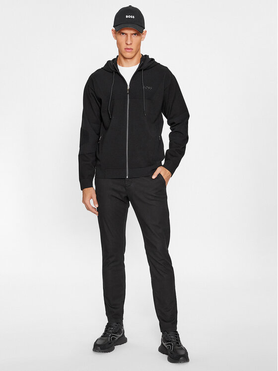 BOSS Boss Mikina Tasomo 50498535 Černá Regular Fit