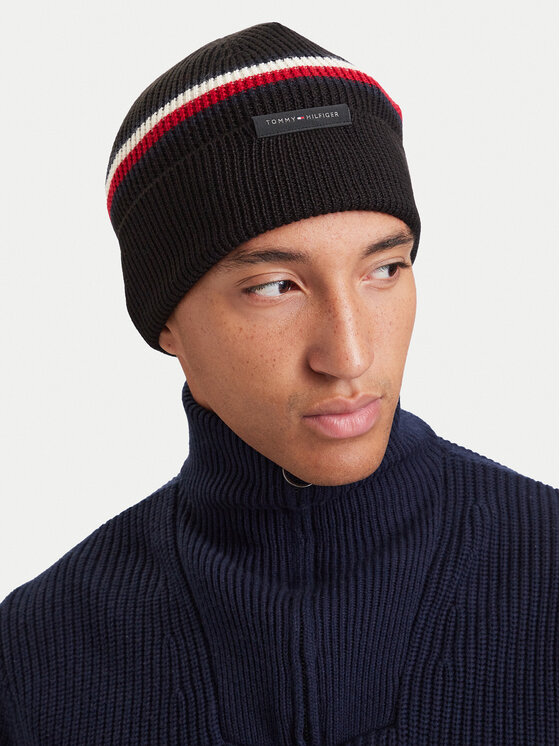 Tommy Hilfiger Tommy Hilfiger Čiapka AM0AM14534 Čierna