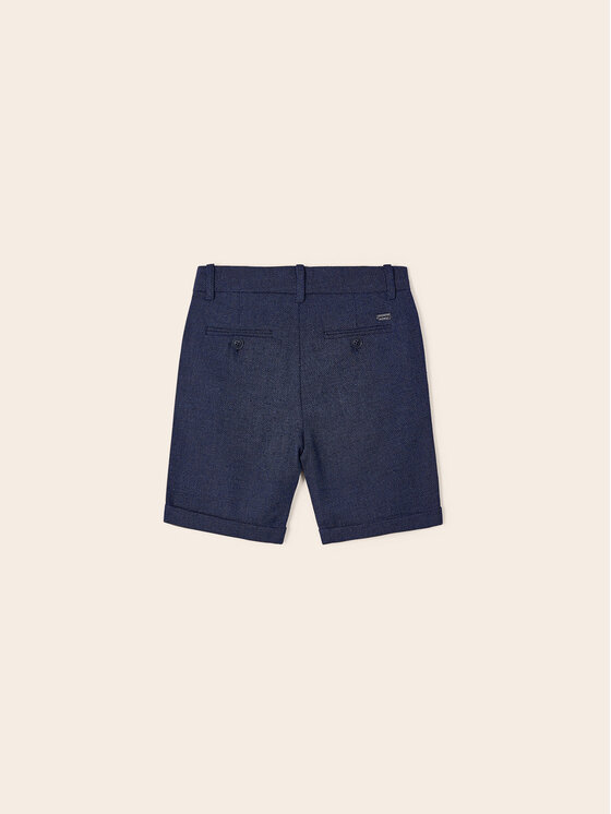 Mayoral Mayoral Шорти от плат 3220 Тъмносин Regular Fit