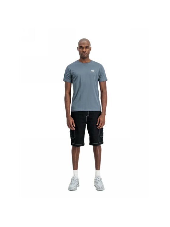 Alpha Industries Alpha Industries T-Shirt AI.188505-439-L Modrá Regular Fit