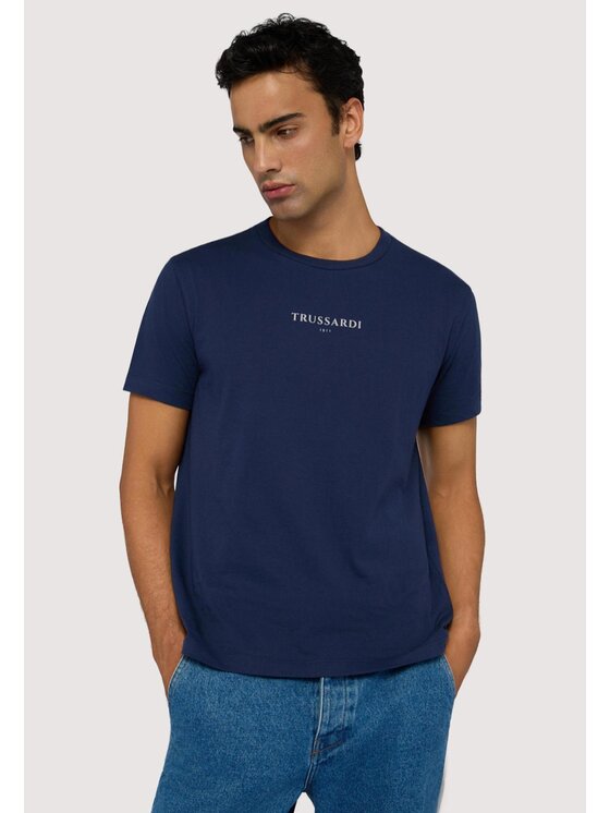 Trussardi Trussardi T-shirt G0308000054N034 Celeste Regular Fit