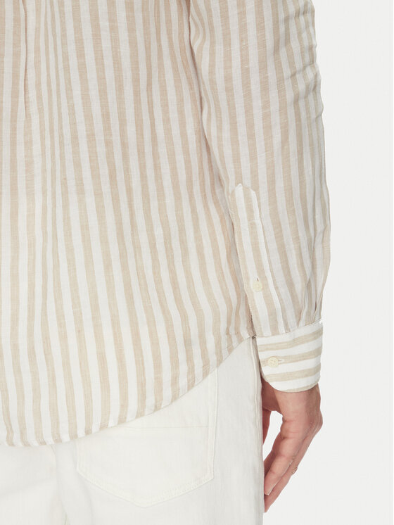 Tommy Hilfiger Tommy Hilfiger Košile Essential MW0MW38581 Béžová Regular Fit