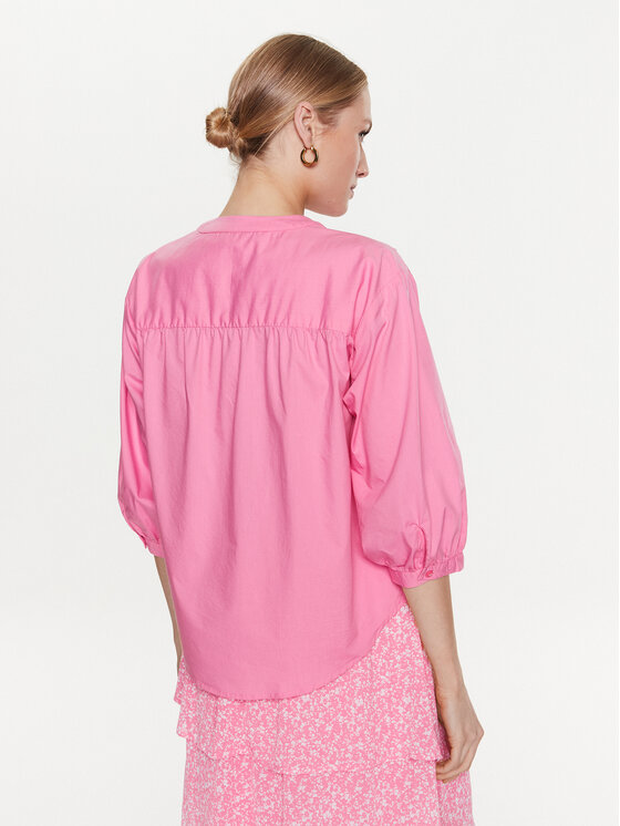 Moss Copenhagen Moss Copenhagen Koszula 17532 Różowy Basic Fit