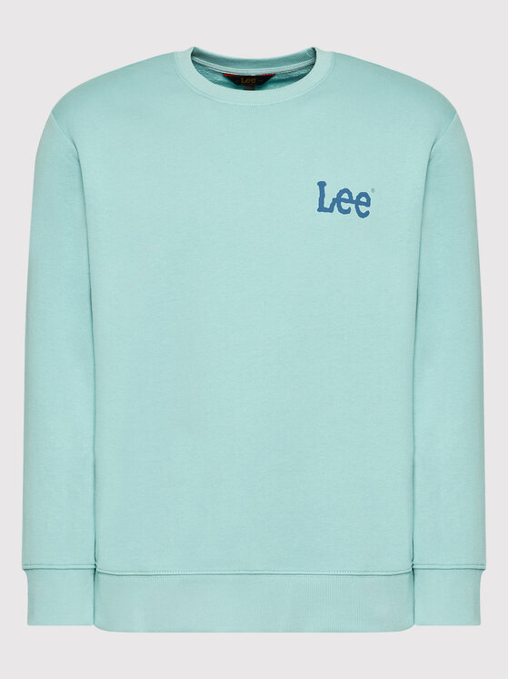 Lee Lee Felpa Wobbly L81MSPUD 112145601 Blu Regular Fit