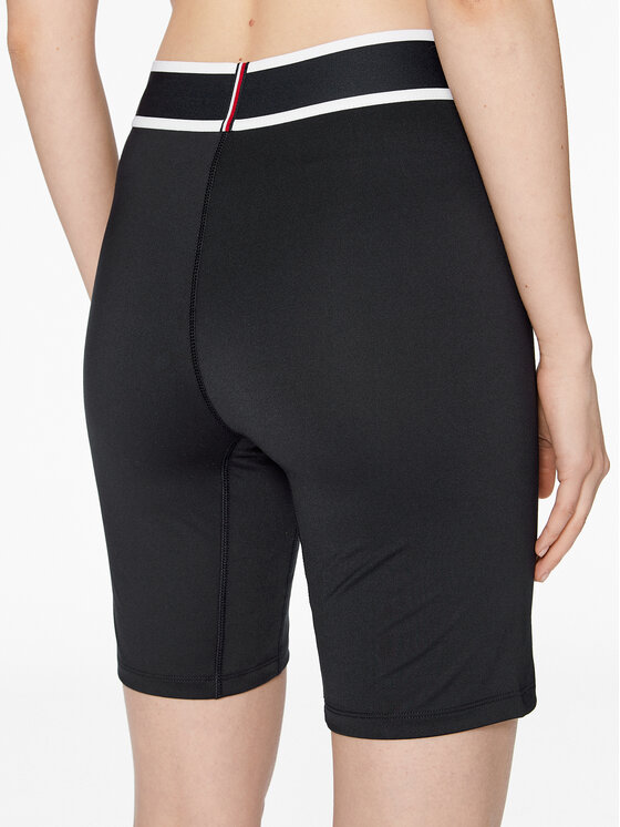 Tommy Hilfiger Tommy Hilfiger Cyklistické šortky Tape S10S101704 Tmavomodrá Slim Fit