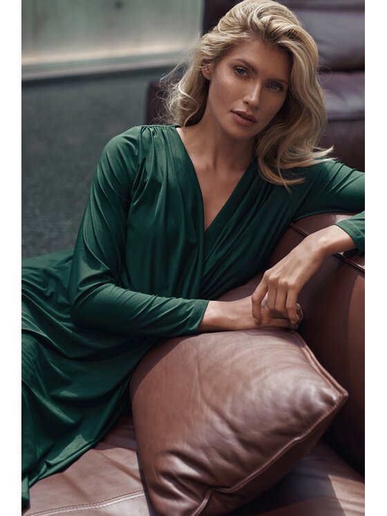 FIGL FIGLFIGL Vestito M705 Verde Regular Fit