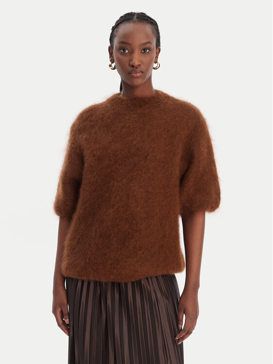 Dixie Пуловер M277Y101A Кафяв Relaxed Fit