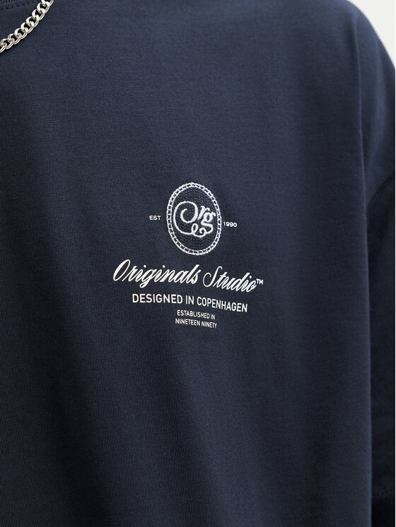 Jack & Jones Jack & Jones Tricou Niagara 12293422 Bleumarin Regular Fit
