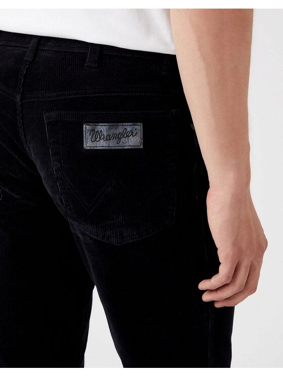 Wrangler Wrangler Pantaloni di tessuto TEXAS Nero Straight Fit