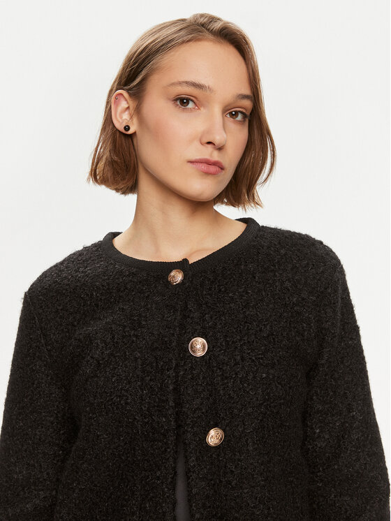 Gina Tricot Gina Tricot Átmeneti kabát 20990 Fekete Regular Fit