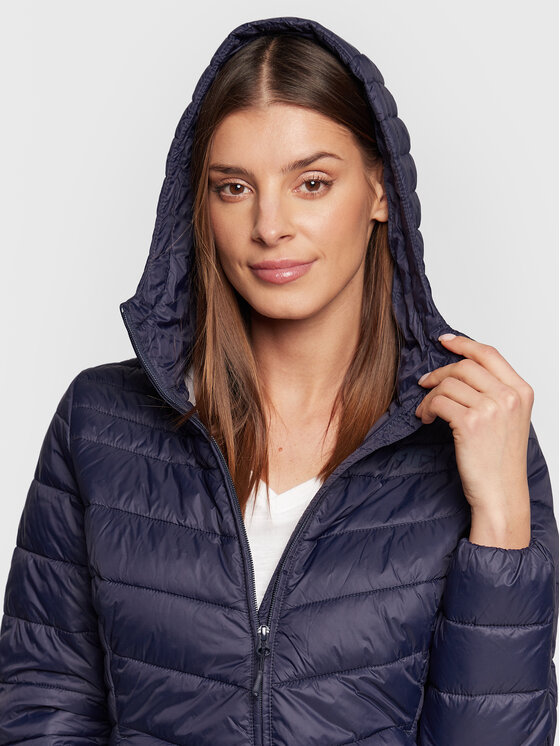 4F 4F Demisezoninė striukė H4Z22-KUDP003 Tamsiai mėlyna Regular Fit