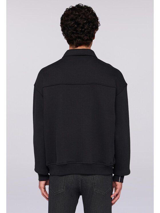 Trussardi Trussardi Felpa G8018000020N033 Nero Regular Fit