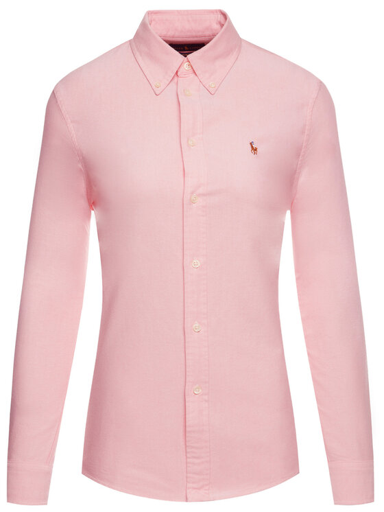 Polo Ralph Lauren Polo Ralph Lauren Сорочка Washed Oxford 211743355 Рожевий Slim Fit