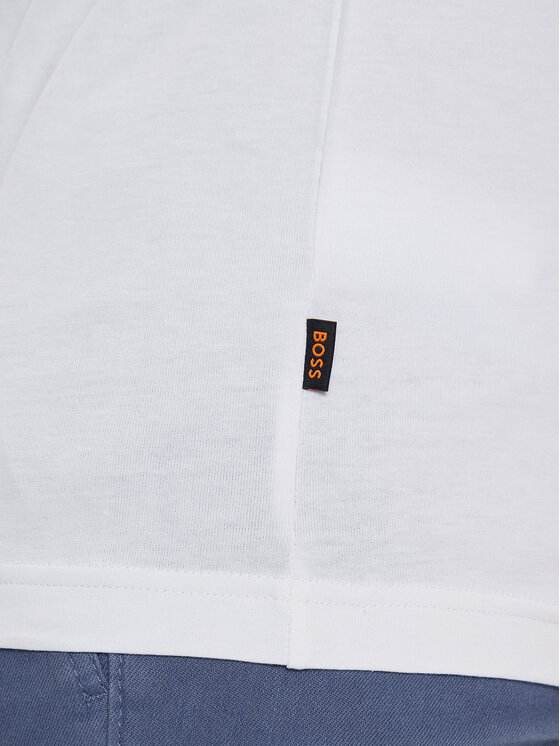 BOSS BOSS Tricou Lupo 50554615 Bej Regular Fit