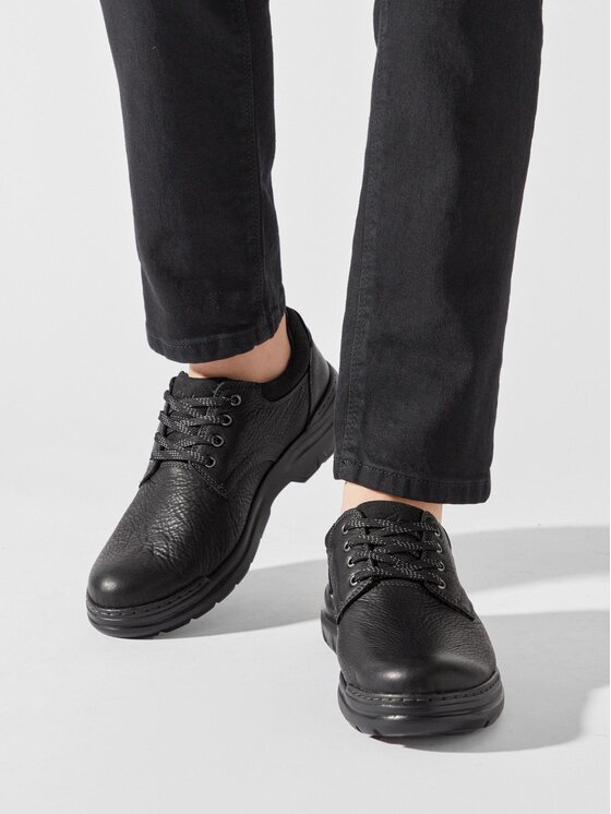 Clarks Clarks Poltopánky Rockie Walk Gtx Gore-Tex 261734647 Čierna