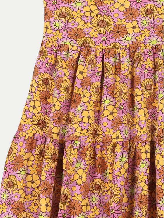Coccodrillo Coccodrillo Sukienka letnia WC4129301HGK Kolorowy Regular Fit