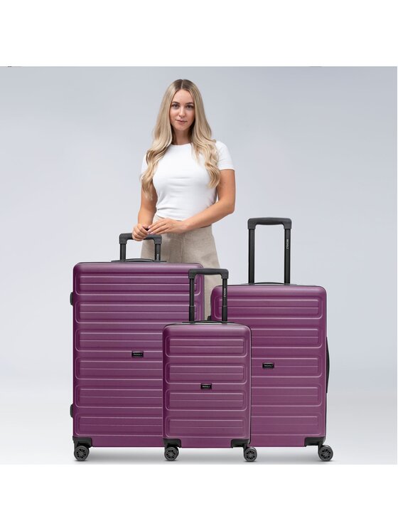 Redolz Redolz Komplet walizek 275594 Fioletowy