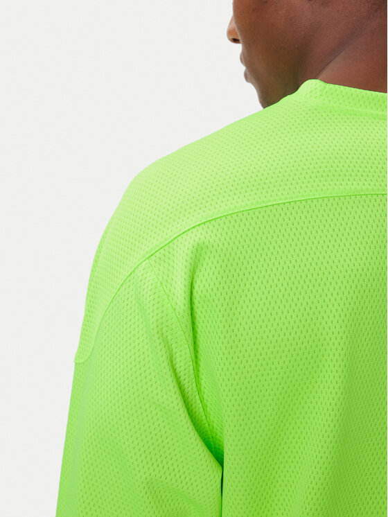 adidas adidas Marškinėliai ilgomis rankovėmis adicolor Mesh JW8379 Žalia Regular Fit
