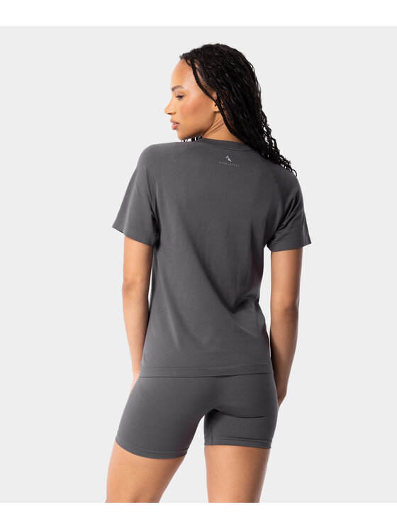 Carpatree Carpatree Koszulka techniczna Simply Top Szary Fitted Fit