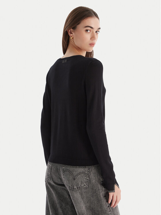 Liu Jo Liu Jo Ζακέτα MF5225 MS49I Μαύρο Regular Fit