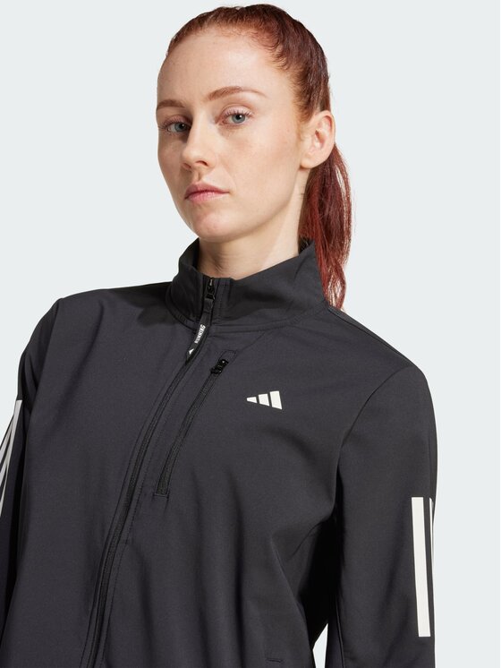 adidas adidas Kurtka do biegania 152021 Czarny Regular Fit
