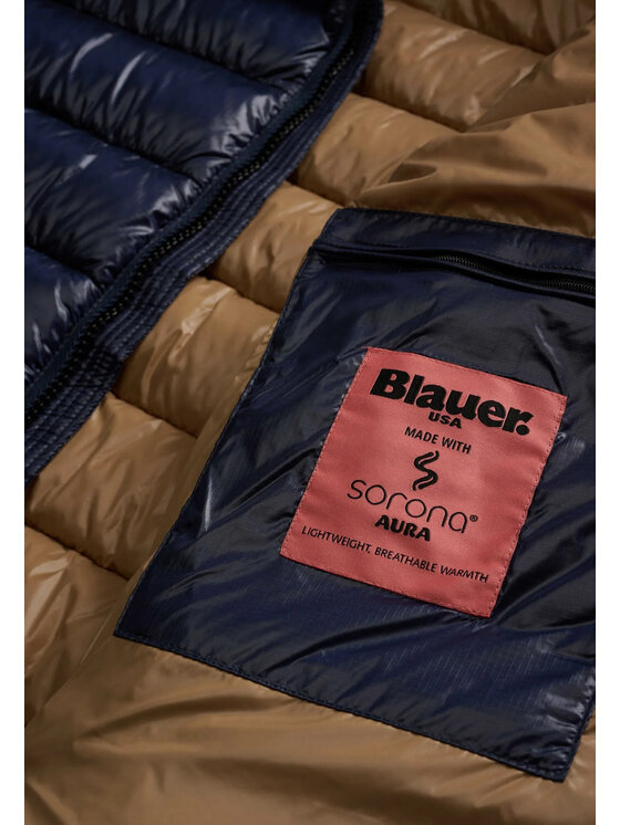 Blauer Blauer Μπουφάν χειμωνιάτικο ADAMS Μπλε Casual Fit