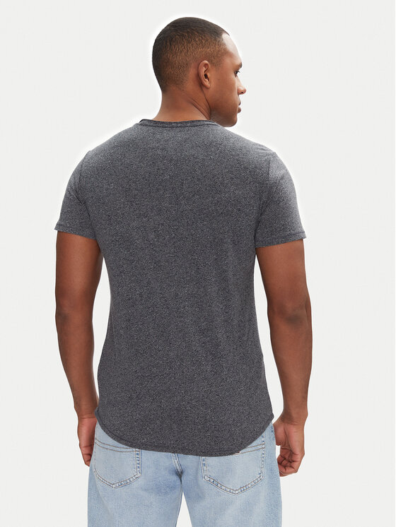 Tommy Jeans Tommy Jeans Majica Jaspe DM0DM09586 Siva Slim Fit