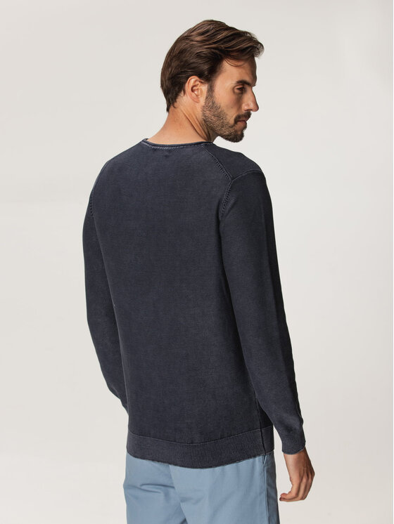 Willsoor Willsoor Sweter 66607 Szary Regular Fit