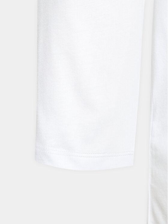 Sisley Sisley Blusa 3QU4L12EE Bianco Regular Fit