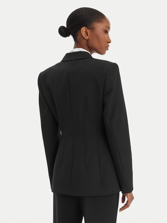 HUGO HUGO Suknjič Abire 50565362 Črna Slim Fit