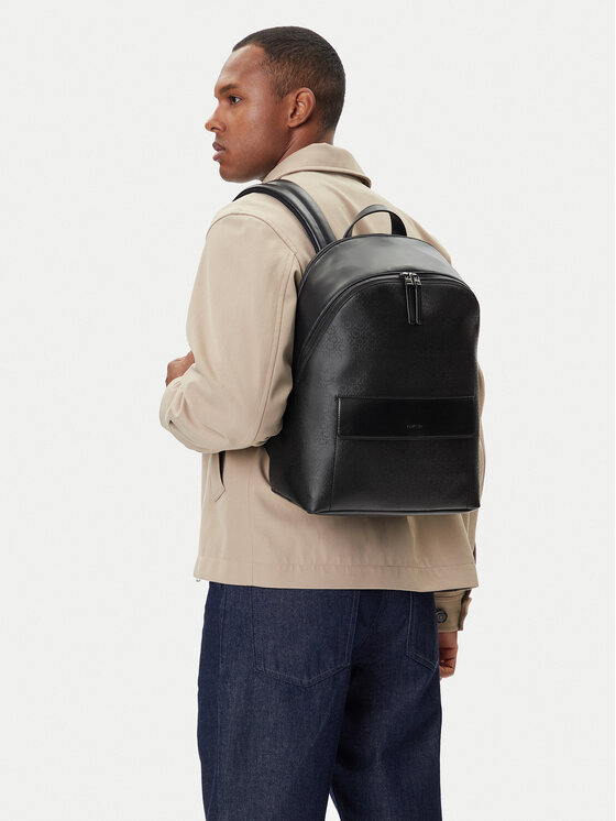 Calvin Klein Calvin Klein Σακίδιο Ck Sleek 2G Round Bp Mono K50K512959 Μαύρο