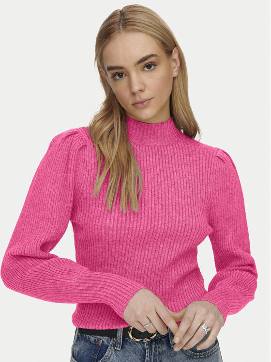 ONLY ONLY Пуловер Katia 15232494 Розов Regular Fit