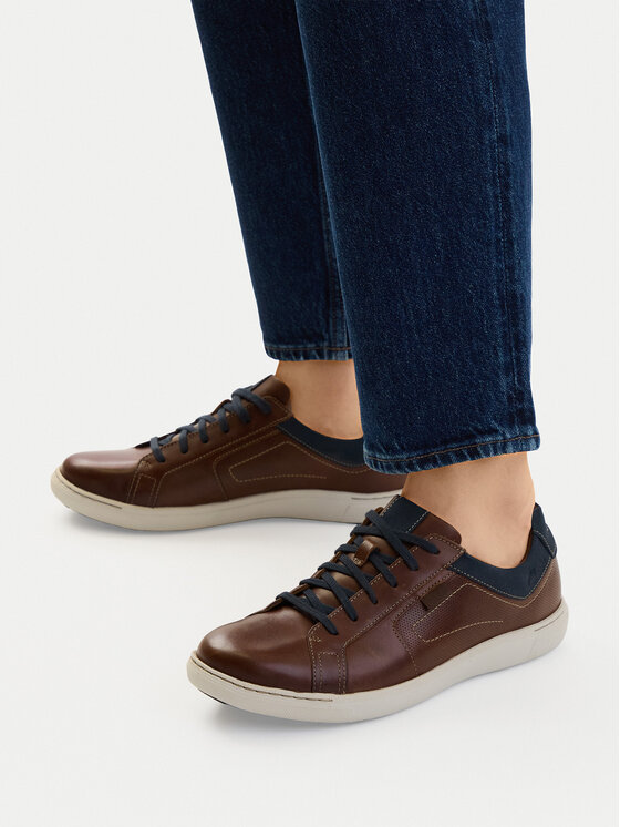 Clarks Clarks Snīkeri Mapstone Lace 26176886 Brūns