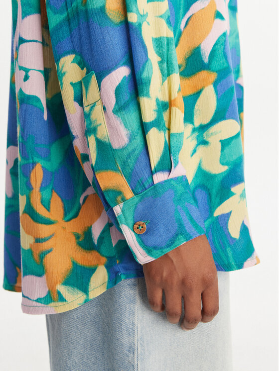 Billabong Billabong Košile Summer Love EBJX603004 Modrá Oversize