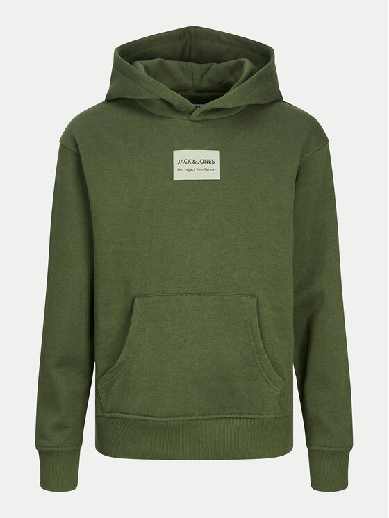 Jack&Jones Junior Jack&Jones Junior Jopa Hakkai 12259809 Zelena Loose Fit