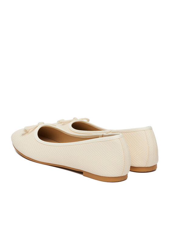 JENNY JENNY Ballerinas CEO-ELPIDA JGD22-427 Écru