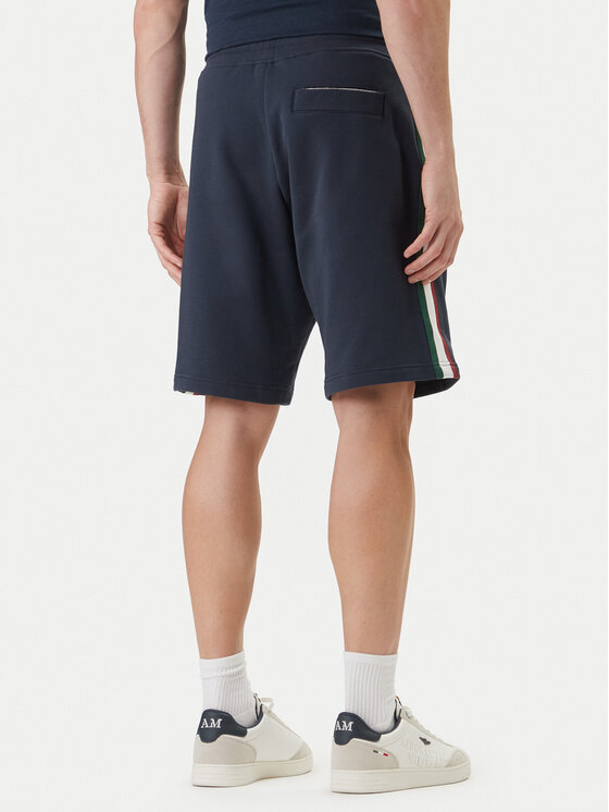 Aeronautica Militare Aeronautica Militare Sportske kratke hlače 261BF0030UF00677 Tamnoplava Regular Fit