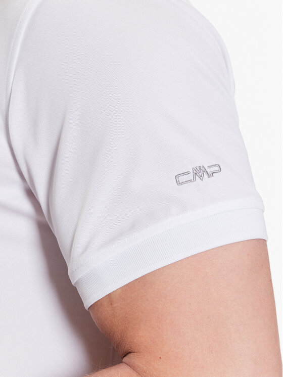 CMP CMP Polo 3T60077 Biały Regular Fit