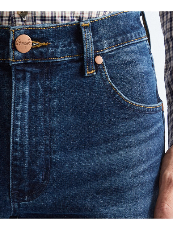 Wrangler Wrangler Jeansy 112386912 Niebieski Regular Fit