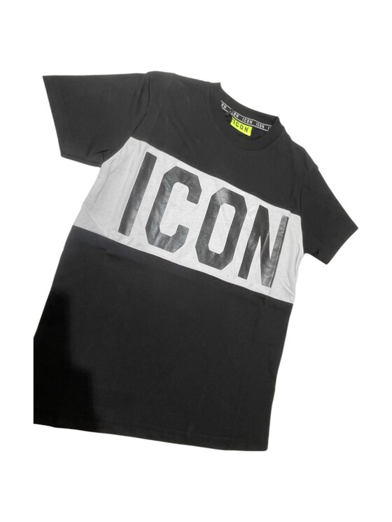 Icon Icon T-shirt ibks00482-nero Nero Regular Fit