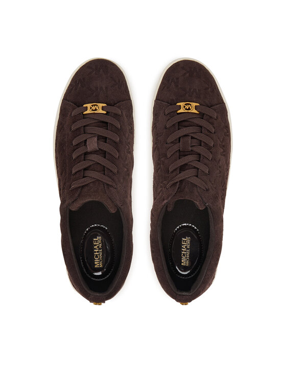 MICHAEL Michael Kors MICHAEL Michael Kors Снікерcи Keaton 43F6KTFS1S Коричневий