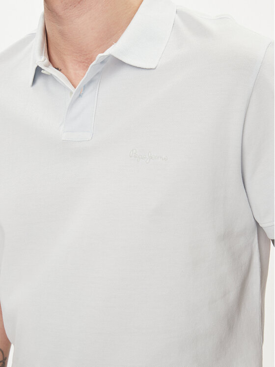 Pepe Jeans Pepe Jeans Polo New Oliver PM542099 Niebieski Regular Fit