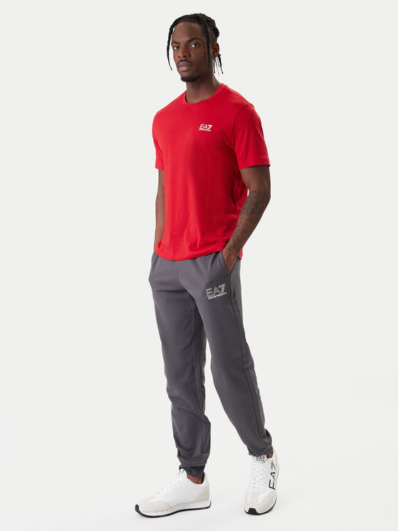 EA7 Emporio Armani EA7 Emporio Armani Póló 8NPT25 PJVPZ U5072 Piros Regular Fit