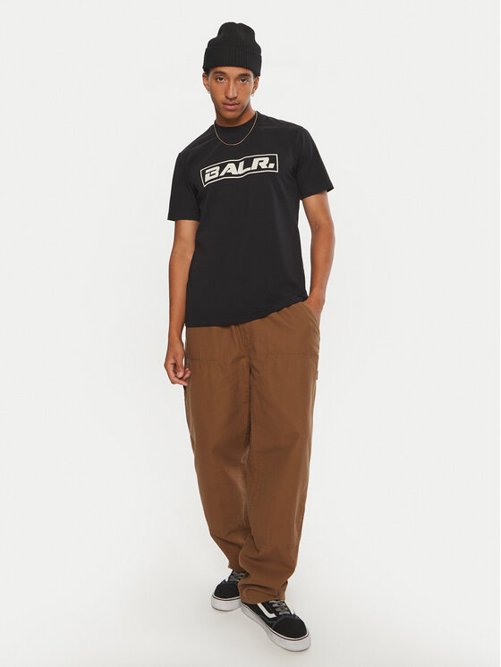 BALR. BALR. Tričko B1112.1266.102 Čierna Regular Fit